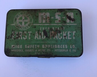 Snake Bite Kit, Vintage Medical Supply,