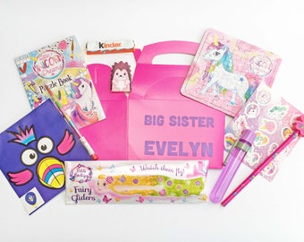 Big Sister Gift | Personalised Present | New Baby Sibling | Gift Box Present | Congratulations | Keep Them Included | Not Left Out
