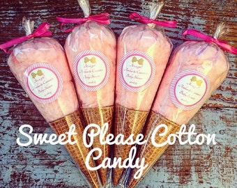 Party Cotton Candy Ice Cream Cones, fluffy, tasty, elegant, colorful, creative, fun, customized, kids, boys, and girls