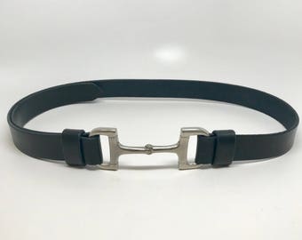 Dee Bit Belt, D Bit Belt, Equestrian Belt, Horse Bit Belt, Brown Leather Belt, Black Leather Belt, Horse Belt, English Belt, Belt, Belts,