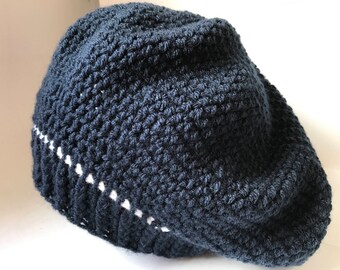 Crochet Slouch Beanie Hat