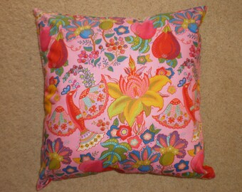 Indian print cushion cover 45cm X 45 cm 100% cotton hand made.
