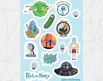 Sticker pack "Rick and Morty #2"