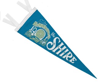 The Shire Lord Of The Rings Pennant