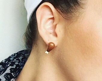 Turkey Leg Earrings