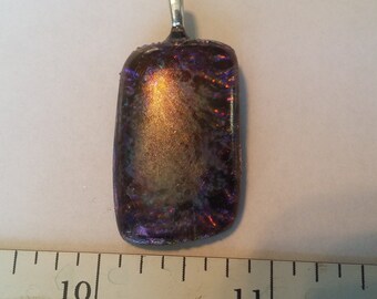 Purple with grey center