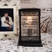Memorial gift - in memory of gift - vintage lantern - wax melt warmer - lantern centerpiece - - rustic lantern - sympathy gift - keepsake