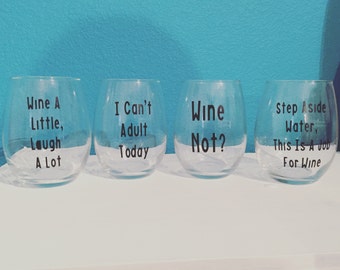 Wine glasses-set of 4
