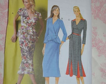 Butterick 5916 Misses Dress Sewing Pattern - UNCUT - Size 16 18 20 22 24