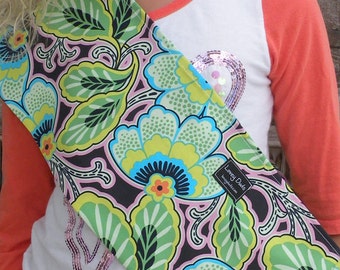 LARGE-Baby Doll Sling Carrier-Perfect For American Girl Dolls-Floral Couture-Free Shipping When Purchased With A Wrap
