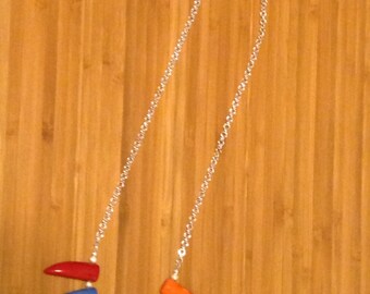 Colorful Spike Necklace