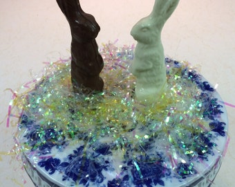 3-6oz Tall Chocolate Easter Bunny