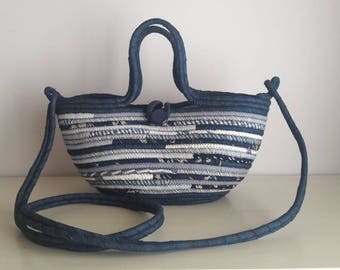 basket cross body bag