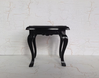 Miniature Black side table / Coffee table