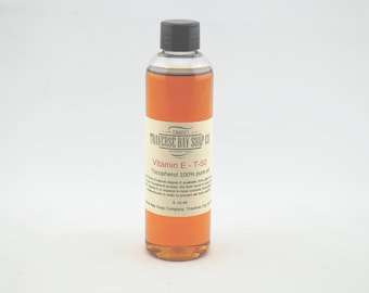 Vitamin E - T-50 - Tocopherol, GMO-free Vitamin E Natural 4oz