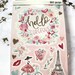 Sale! Recollections Stickers Book - Looking Good - 601pc/pz - 24 sheets stickers - Fashion Themed/Makeup/Planner Stickers/Girly/Gold Foil