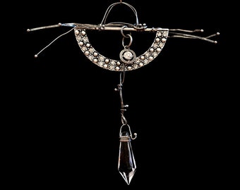 Handmade Steampunk inspired necklace-woman's jewelry-christmas gifts-unique jewelry