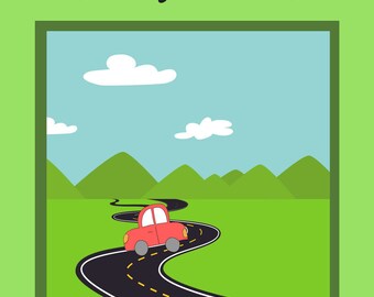 Toy Cars Travel Busy Box Printable