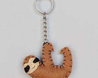 Simon the Sloth Keyring