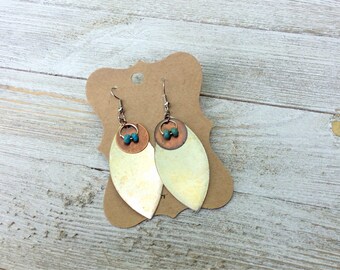 Mixed Metal Bohemian Earrings