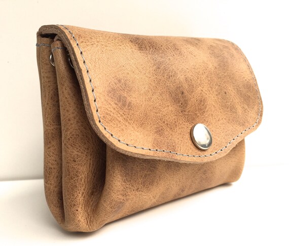 Vegetable tanned leather , leather wallet