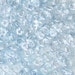 Luster Transparent BlueSuperDuo Two Hole 2x5mm Czech Glass Bead (7.5 grams) SD-14464