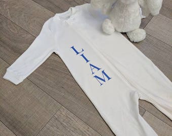 Pajamas, Pyjamas, Personalized baby pajamas, custom pajamas, custom baby pajamas, personalized baby sleepers, custom baby sleepers, PJs