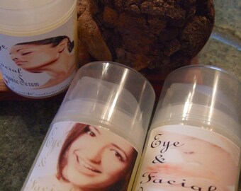EYE & FACIAL SERUM ~ 2 oz Organic Essential Oils