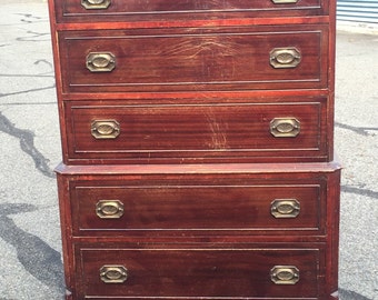 Vintage JB VanSciver Tall Chest Dresser