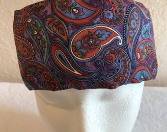 Freezeit! Migraine Headwraps Purple Paisley