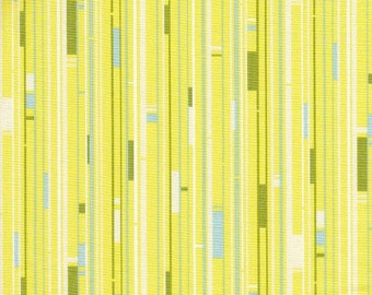 Free Spirit Fabrics Heather Bailey Nicey Jane Welcome Road in Lemongrass - Half Yard