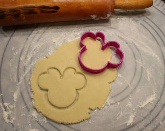Minnie Mouse Cookie Cutter and Fondant Cutter,Minnie Cookie Cutter,Disney cookie cutter,Party Supply,Birthday,Child Party,Children Party