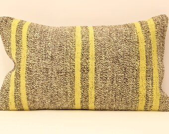 12x20 Turkish handmade kilim pillow cover. decorative home design OE-24
