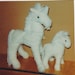 Unicorn Pair Stuffed Animal Pattern to Sew 2 sizes