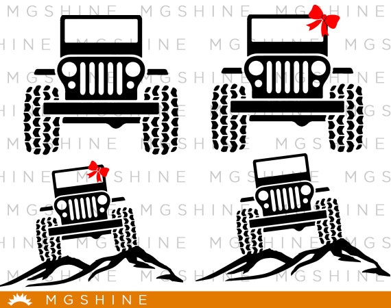 Download jeep SVG cutting files for Cricut and Silhouette Cameo ...