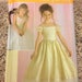 Flower Girl Sewing Pattern Child Size 5-8 Simplicity 4894 Garden Birthday Party Dress Formal DIY Wedding Garden Party Craft Supplies Spanish
