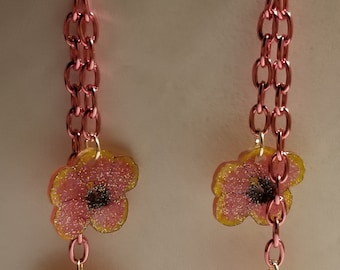 Flower earrings