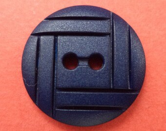 12 buttons dark blue 15mm (2088) button