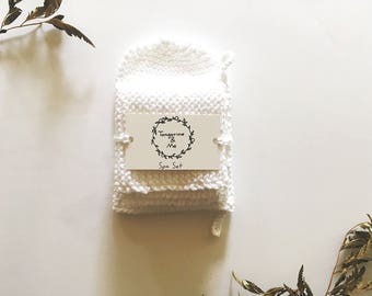 Spa Set | Knitted Set | Bath Set | Handmade | 100% Cotton