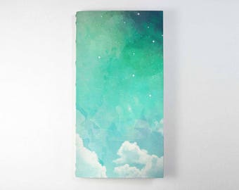 Travelers Notebook Insert - Skys Above. Bullet Journal, Midori Insert, Fauxdori Insert, Planner Insert, Traveler's Notebook Refill.