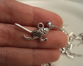 Roadrunner Bird Charm - Set of 5 - #R111