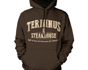Terminus Steakhouse The Walking Dead Hoodie