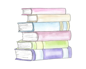 School Supplies Digital Clipart Books Clipart Pencil Clipart