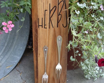 Cedar picket fence herb drying rack