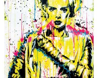 Bride of Frankenstein - 12 x 18 High Quality Art Print
