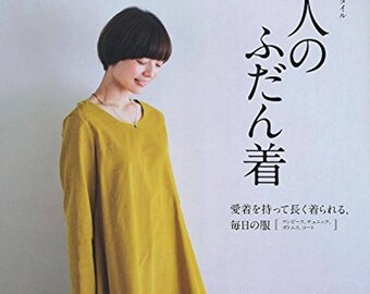 MayMe style adults usually wear Japanese Sewing patterns Book One piece Tunic pants S M L LL size