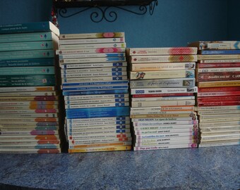Set of 89 books romance DUO, we two Harlequin