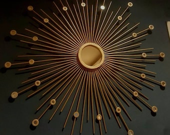 STARburst Mirror, Sunburst Mirror Wall Sparkle, 30"/35"