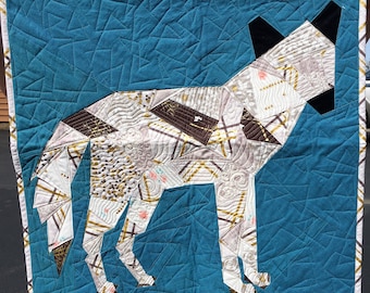 Forest Abstractions Coyote 24" x 24"
