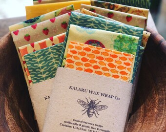 beeswax wrap lunch kitchen plastic free wax wrap